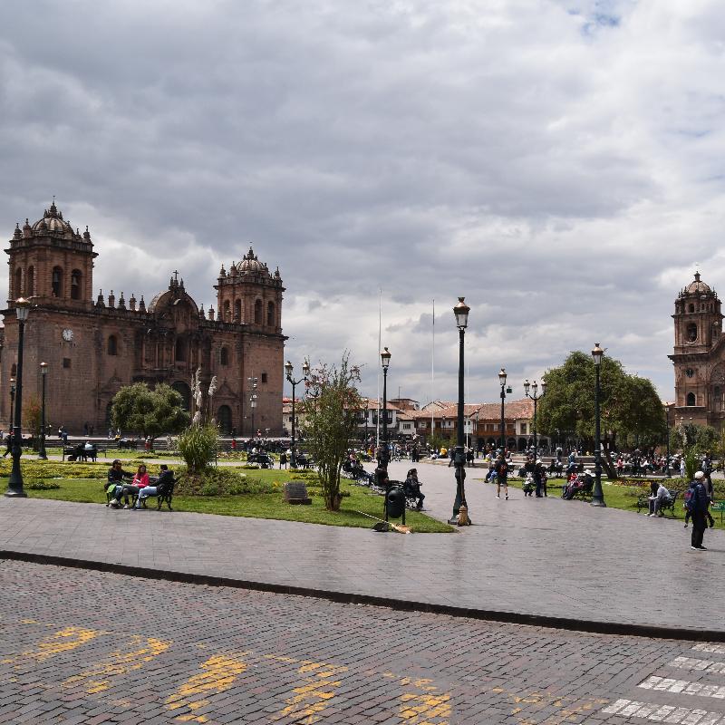 Place d'armes à Cusco